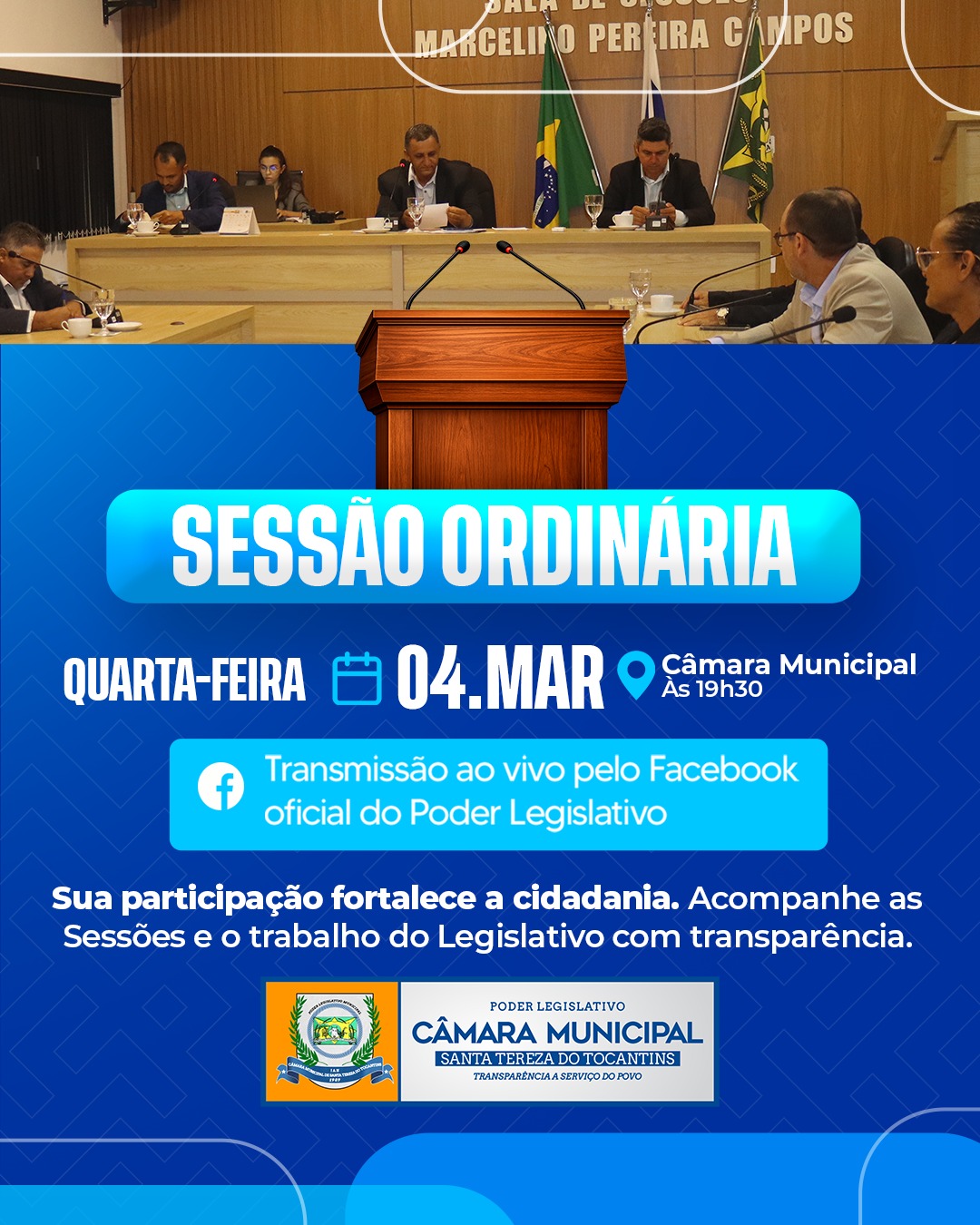 Sessão Ordinária (04/03)